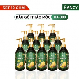 (12 Chai) Dầu gội Thảo Dược Cao Cấp Dr.Hancy - 250ml - HA-300